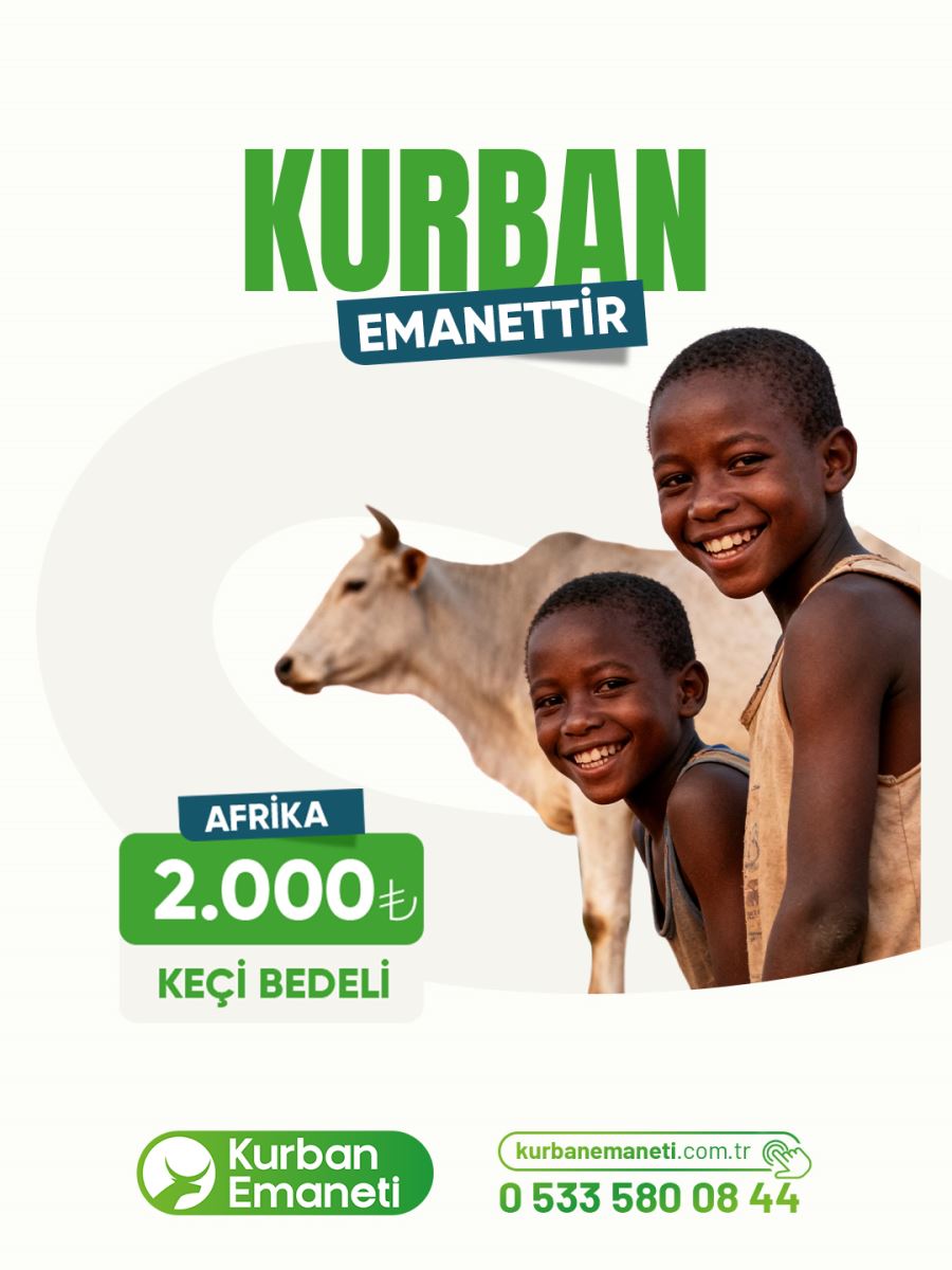 Adak kurbanı dağıtımı